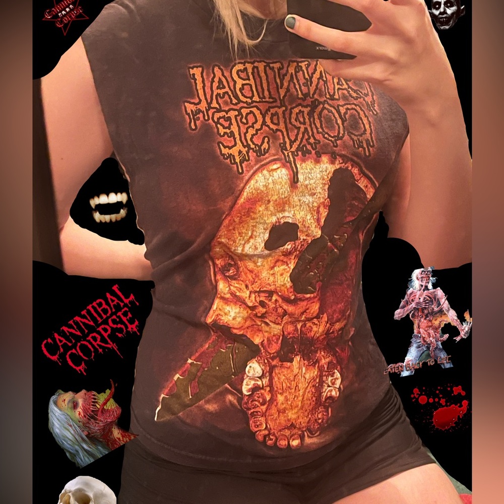 Cannibal Corpse sleeveless t shirt